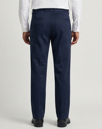 Men’s Navy Blue Regular Fit Trouser