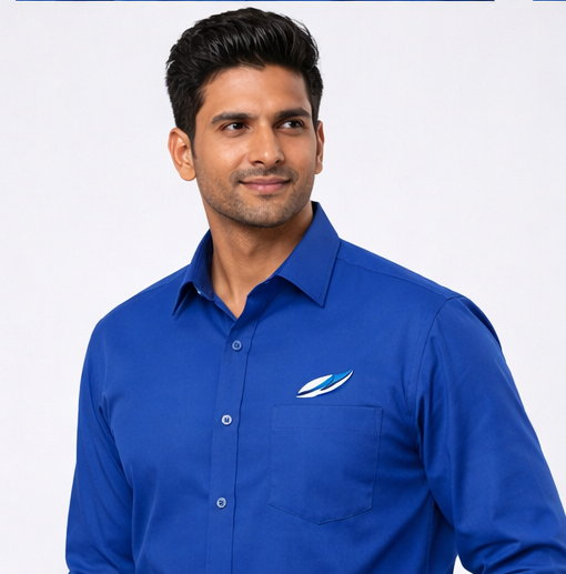 Premium Blue Corporate Shirt