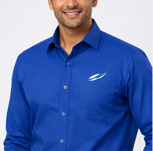 Premium Blue Corporate Shirt