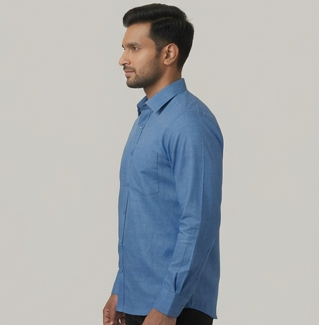 Blue Formal Shirt
