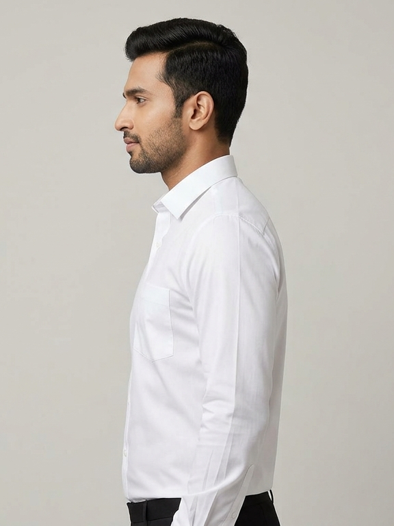 White PC Formal Shirt