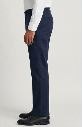 Men’s Navy Blue Regular Fit Trouser