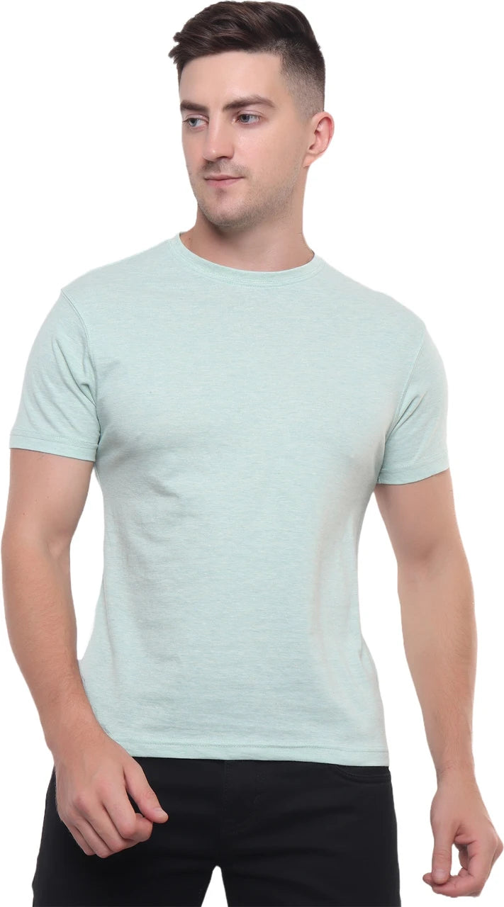 Melange Mint Green T-Shirt