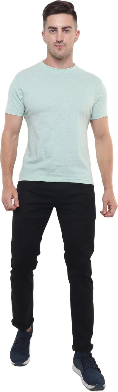 Melange Mint Green T-Shirt