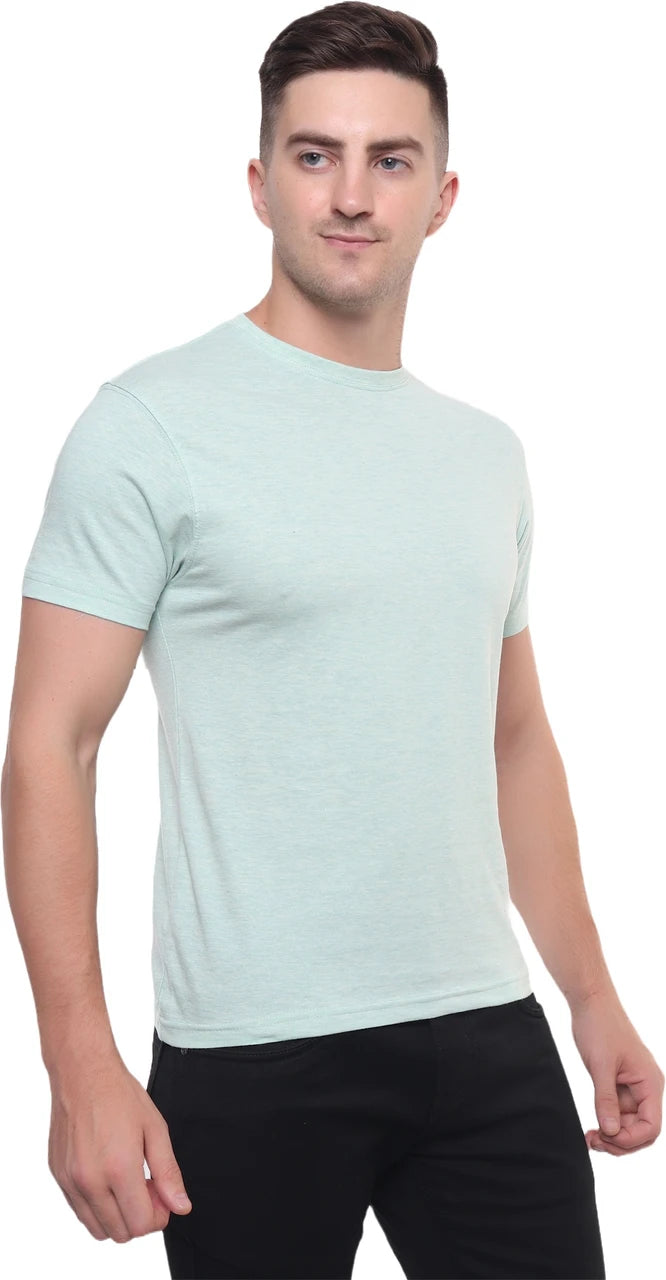 Melange Mint Green T-Shirt