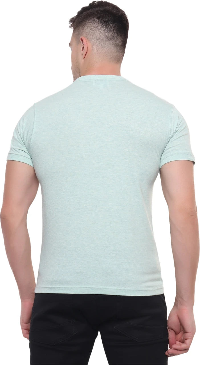 Melange Mint Green T-Shirt