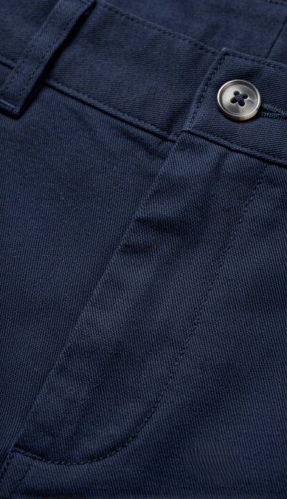 Men’s Navy Blue Regular Fit Trouser